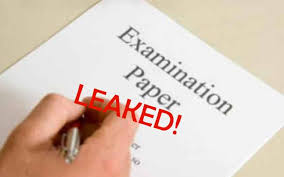 Exam paper leak